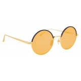 Linda Farrow - 583 C5 Round Sunglasses - Gold - Linda Farrow Eyewear