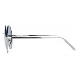 Linda Farrow - 583 C6 Round Sunglasses - White Gold - Linda Farrow Eyewear