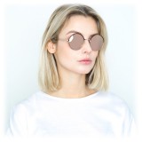 Linda Farrow - 583 C7 Round Sunglasses - Rose Gold - Linda Farrow Eyewear