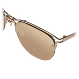 Linda Farrow - 538 C3 Browline Sunglasses - Rose Gold - Linda Farrow Eyewear