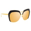 Linda Farrow - 578 C2 Oversized Sunglasses - Black - Linda Farrow Eyewear