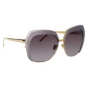 Linda Farrow - 578 C5 Oversized Sunglasses - Taupe - Linda Farrow Eyewear