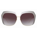 Linda Farrow - 578 C5 Oversized Sunglasses - Taupe - Linda Farrow Eyewear