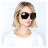 Linda Farrow - 578 C1 Oversized Sunglasses - Black - Linda Farrow Eyewear