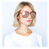 Linda Farrow - 578 C3 Oversized Sunglasses - Copper - Linda Farrow Eyewear