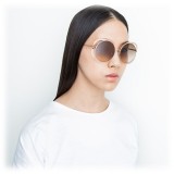 Linda Farrow - 659 C5 Round Sunglasses - Rose Gold - Linda Farrow Eyewear