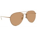 Linda Farrow - 624 C3 Aviator Sunglasses - Rose Gold - Linda Farrow Eyewear