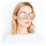 Linda Farrow - 624 C3 Aviator Sunglasses - Rose Gold - Linda Farrow Eyewear