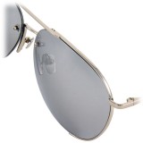 Linda Farrow - 624 C2 Aviator Sunglasses - White Gold - Linda Farrow Eyewear