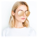 Linda Farrow - 624 C1 Aviator Sunglasses - Yellow Gold - Linda Farrow Eyewear