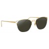 Linda Farrow - Occhiali da Sole Browline 538 C4 - Oro Giallo - Linda Farrow Eyewear