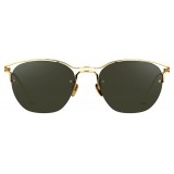 Linda Farrow - 538 C4 Browline Sunglasses - Yellow Gold - Linda Farrow Eyewear