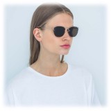 Linda Farrow - 538 C4 Browline Sunglasses - Yellow Gold - Linda Farrow Eyewear