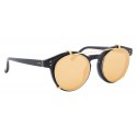 Linda Farrow - Occhiali da Sole Ovali 569 C1 - Nero - Linda Farrow Eyewear