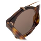 Linda Farrow - Occhiali da Sole Ovali 569 C3 - Oro - Linda Farrow Eyewear