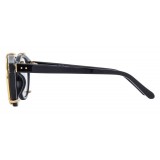 Linda Farrow - 569 C1 Oval Sunglasses - Black - Linda Farrow Eyewear