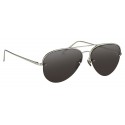 Linda Farrow - 543 C5 Aviator Sunglasses - White Gold - Linda Farrow Eyewear