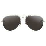 Linda Farrow - 543 C5 Aviator Sunglasses - White Gold - Linda Farrow Eyewear