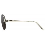 Linda Farrow - 543 C5 Aviator Sunglasses - White Gold - Linda Farrow Eyewear