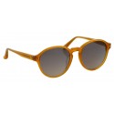 Linda Farrow - 40 C10 Oval Sunglasses - Translucent Honey - Linda Farrow Eyewear