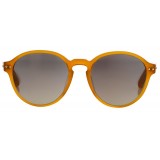 Linda Farrow - 40 C10 Oval Sunglasses - Translucent Honey - Linda Farrow Eyewear