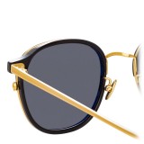 Linda Farrow - 803 C1 Square Sunglasses - Black - Linda Farrow Eyewear