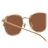 Linda Farrow - 803 C3 Square Sunglasses - Ash - Linda Farrow Eyewear