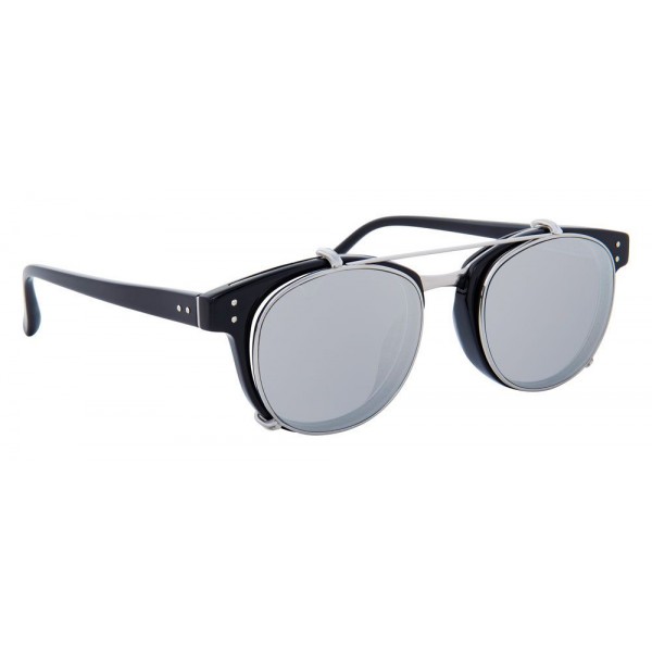 Linda Farrow - 581 C2 D-Frame Sunglasses - Black - Linda Farrow Eyewear