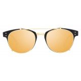 Linda Farrow - 581 C1 D-Frame Sunglasses - Black - Linda Farrow Eyewear