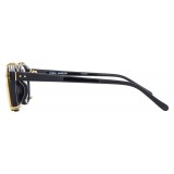 Linda Farrow - Occhiali da Sole D-Frame 581 C1 - Neri - Linda Farrow Eyewear