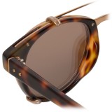 Linda Farrow - 581 C3 D-Frame Sunglasses - Tortoiseshell - Linda Farrow Eyewear