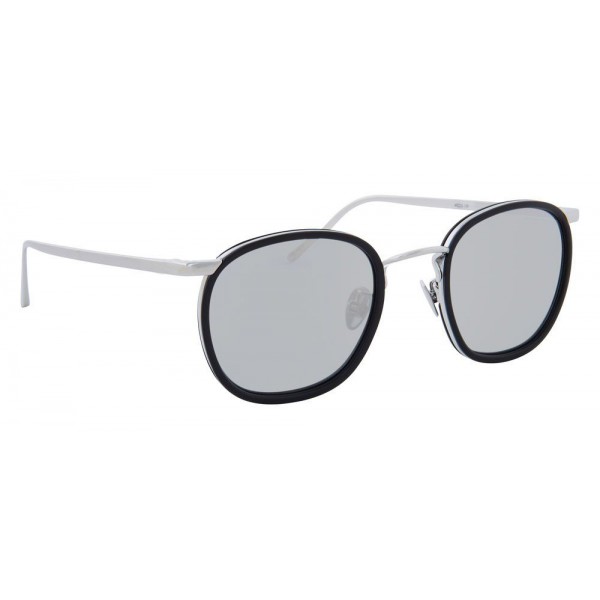 Linda Farrow - 562 C2 Oval Sunglasses - Black - Linda Farrow Eyewear