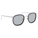 Linda Farrow - 562 C2 Oval Sunglasses - Black - Linda Farrow Eyewear