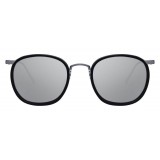 Linda Farrow - 562 C2 Oval Sunglasses - Black - Linda Farrow Eyewear