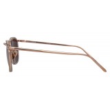 Linda Farrow - Occhiali da Sole Ovali 562 C3 - Trasparenti - Linda Farrow Eyewear