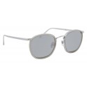 Linda Farrow - 562 C4 Oval Sunglasses - Clear - Linda Farrow Eyewear