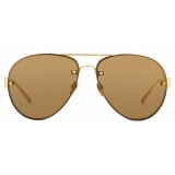Linda Farrow - 375 C8 Aviator Sunglasses - Yellow Gold - Linda Farrow Eyewear