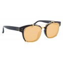 Linda Farrow - 584 C1 Rectangular Sunglasses - Black - Linda Farrow Eyewear