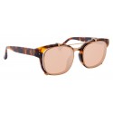 Linda Farrow - 584 C3 Rectangular Sunglasses - Tortoiseshell - Linda Farrow Eyewear