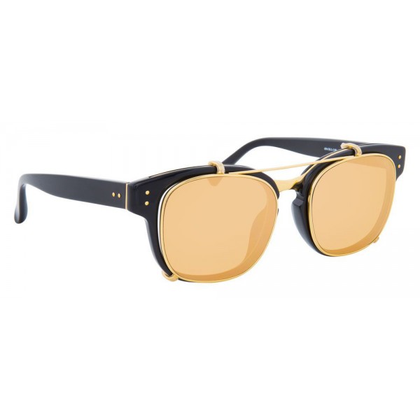 Linda Farrow - 666 C1 Aviator Sunglasses - Yellow Gold - Linda Farrow Eyewear