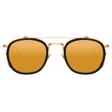 Linda Farrow - Occhiali da Sole Quadrati 743 C2 - Neri - Linda Farrow Eyewear