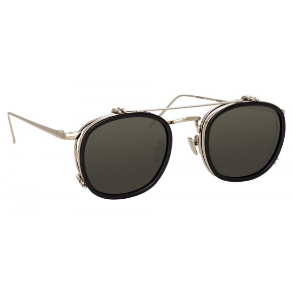 Linda Farrow - 743 C3 Square Sunglasses - Black - Linda Farrow Eyewear