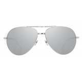 Linda Farrow - 518 C2 Aviator Sunglasses - White Gold - Linda Farrow Eyewear