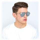 Linda Farrow - 518 C2 Aviator Sunglasses - White Gold - Linda Farrow Eyewear