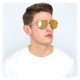 Linda Farrow - 518 C1 Aviator Sunglasses - Gold - Linda Farrow Eyewear