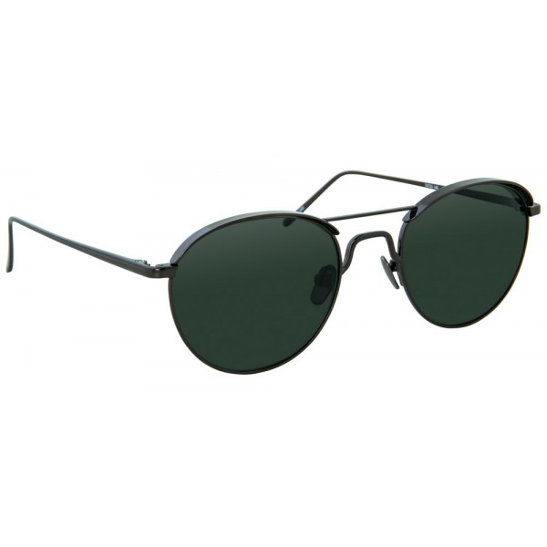 Linda Farrow - 623 C8 Oval Sunglasses - Nickel - Linda Farrow Eyewear