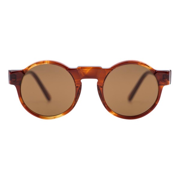 Kuboraum - Mask K10 - Cognac - K10 CHS - Sunglasses - Kuboraum Eyewear