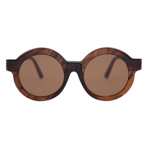 Kuboraum - Mask K14 - Brown - K14 BRW - Sunglasses - Kuboraum Eyewear