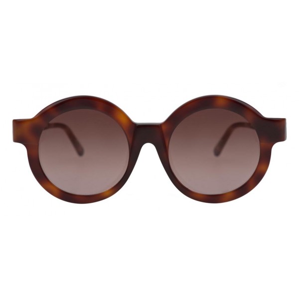 Kuboraum - Mask K14 - Havana - K14 HS - Sunglasses - Kuboraum Eyewear