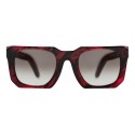 Kuboraum - Mask U3 - Rossi - U3 RED - Occhiali da Sole - Kuboraum Eyewear